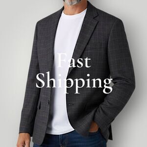KENNETH COLE Modern fit Mens Blazer 40S Sport Coat 2-Button Jacket Wool Blend
